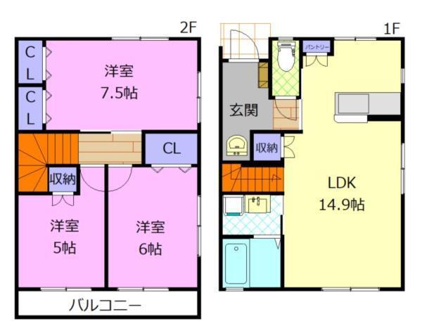 間取図(平面図)
