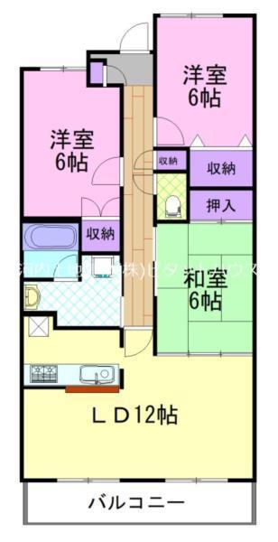 ハイツマロニエ今泉（110） 間取り図画像
