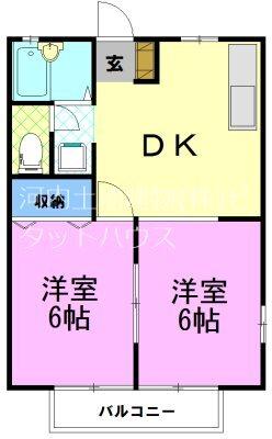 コーポちば Ⅰ（103） 間取り図画像