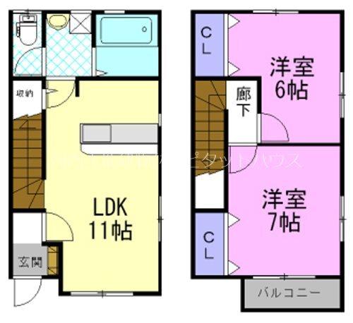 間取図(平面図)