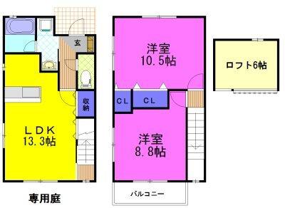 間取図(平面図)
