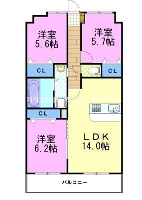 間取図(平面図)