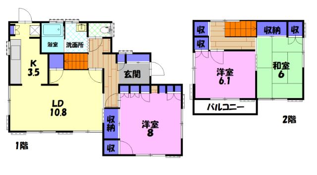 間取図(平面図)