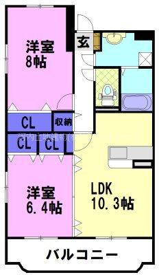 Y＆M アミューズ（101） 間取り図画像
