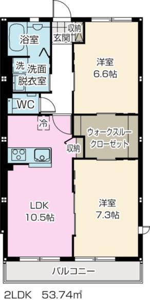 SYMPHONIA（101） 間取り図画像