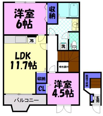 間取図(平面図)