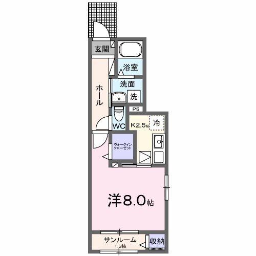 Nグレイス（101） 間取り図画像