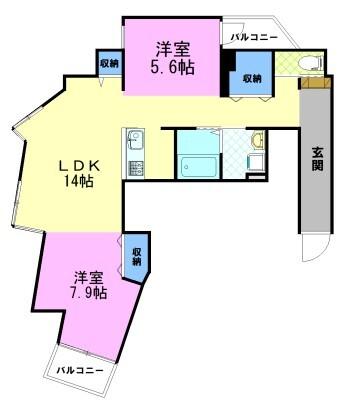 間取図(平面図)