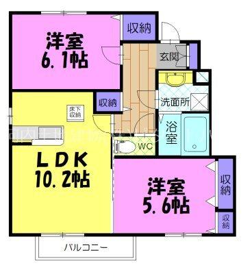 間取図(平面図)