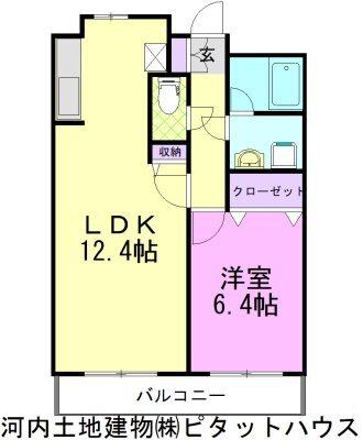 ピーノドゥーエ（702） 間取り図画像