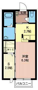 ジュピター陽東（106） 間取り図画像