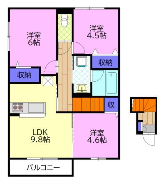 間取図(平面図)