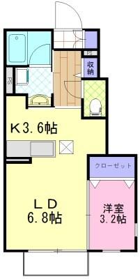 ラシード A（101） 間取り図画像