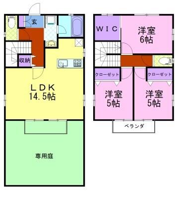 プルミエ Ａ（1） 間取り図画像