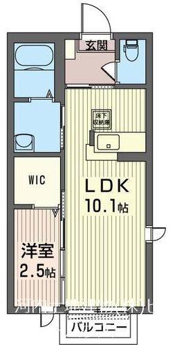 ジュピター陽東（101） 間取り図画像