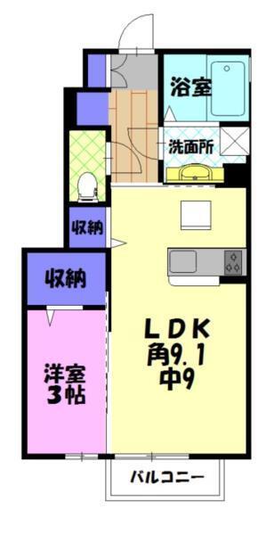 ヴァイア C（105） 間取り図画像
