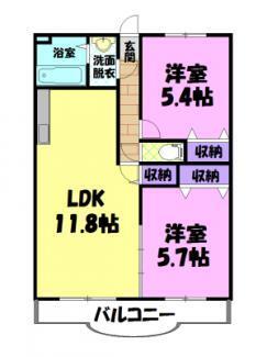 間取図(平面図)