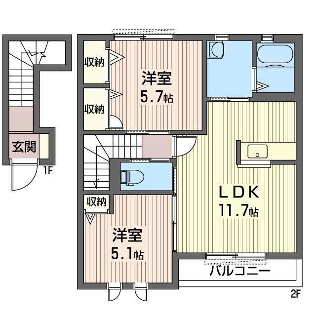間取図(平面図)