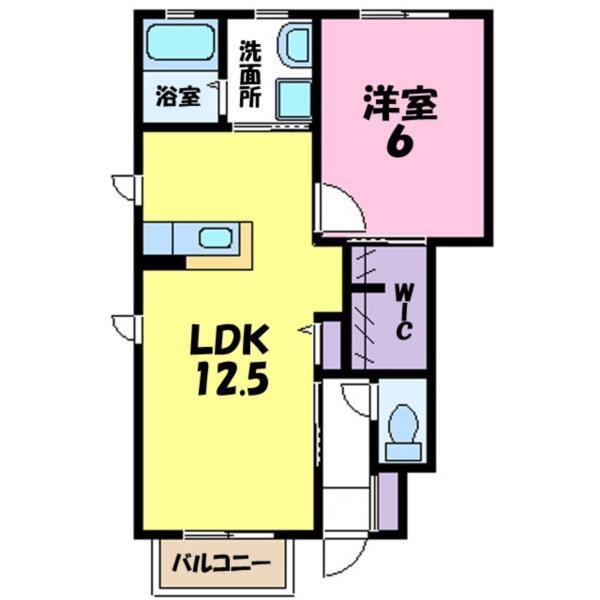 シャーメゾンチェリー 1（102） 間取り図画像