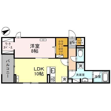 D-CACTUS（203） 間取り図画像