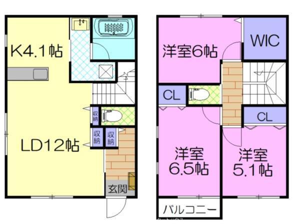 間取図(平面図)