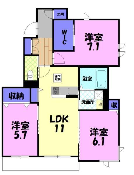 間取図(平面図)