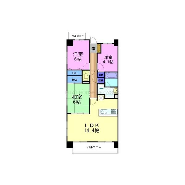 間取図(平面図)