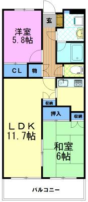間取図(平面図)