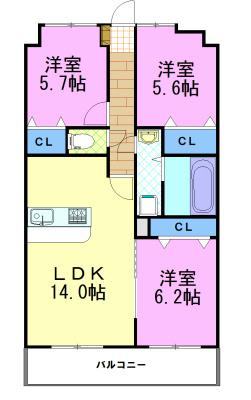 間取図(平面図)