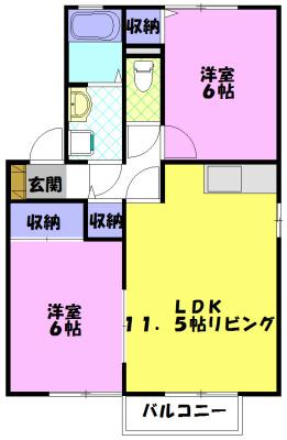 間取図(平面図)