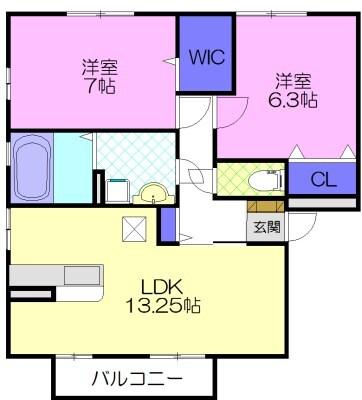 間取図(平面図)