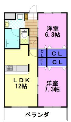間取図(平面図)