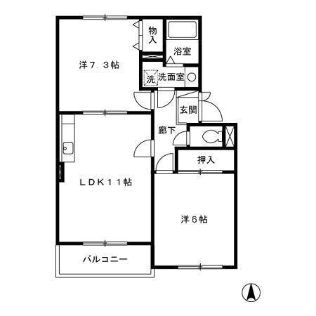 間取図(平面図)