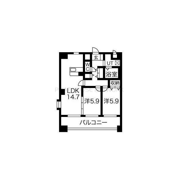 間取図(平面図)