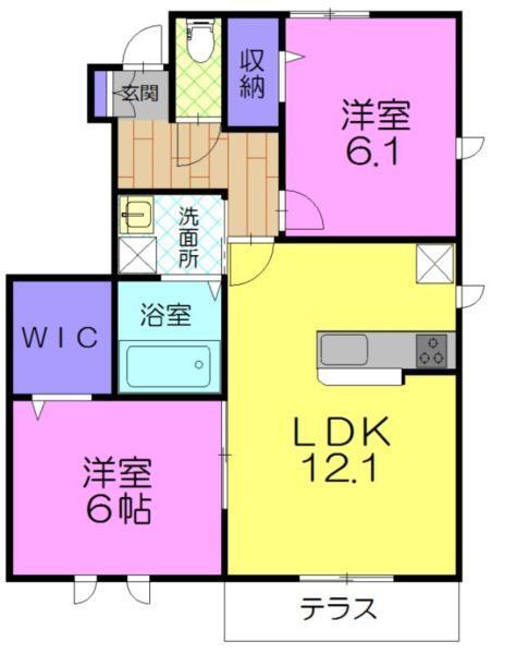間取図(平面図)