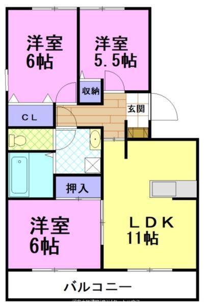 間取図(平面図)