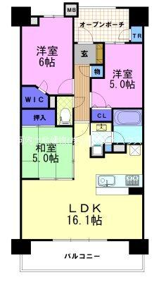 間取図(平面図)