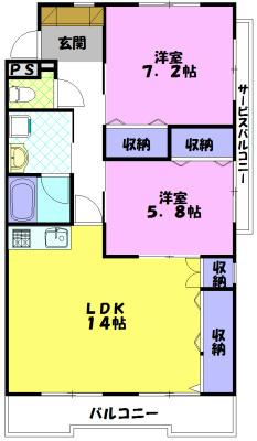間取図(平面図)