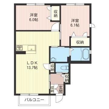 間取図(平面図)