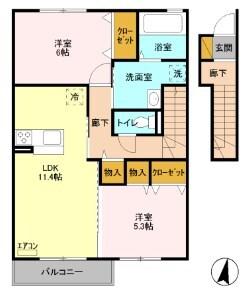 間取図(平面図)