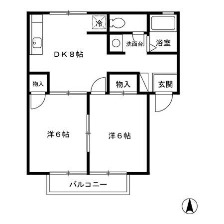 間取図(平面図)