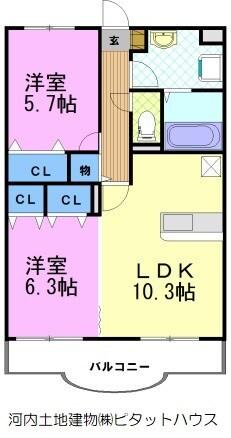 間取図(平面図)