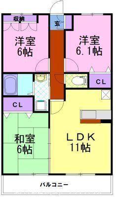 間取図(平面図)