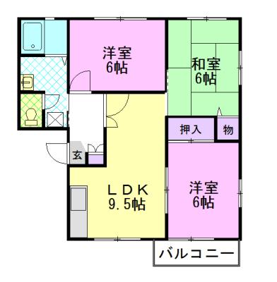 マロニエタウン錦 B棟