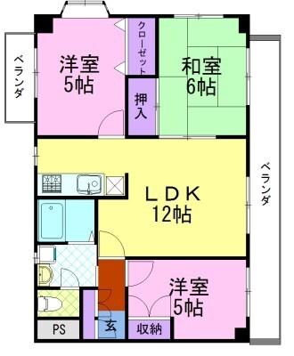 類似室内間取図