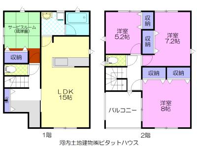 クレイドルガーデン宇都宮市今泉町　第5　1号棟（1） 間取り図画像