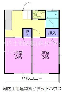 メゾン南木（201） 間取り図画像