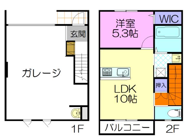 アウトリメッサ（B3） 間取り図画像