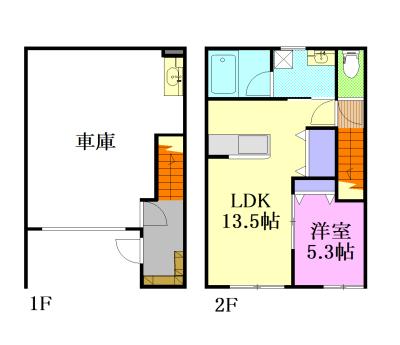 リュクス越戸（5） 間取り図画像