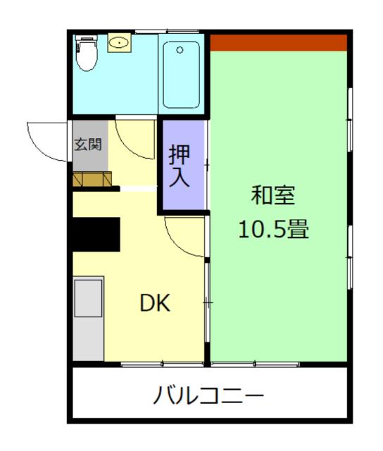 大塚マンション（103） 間取り図画像